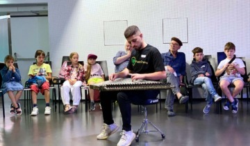 Safi’s journey with the Peace Drums Project